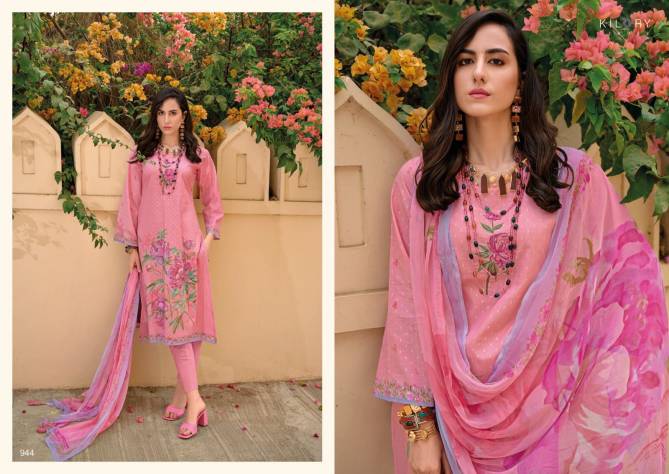 High Society By Kilory Lawn Cotton Embroidery Printed Designer Salwar Suits Wholesale Price In Surat